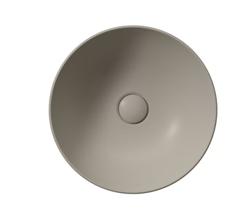 COLOR ELEMENTS Ø40 - Countertop round ceramic washbasin by GSI ceramica - view 3